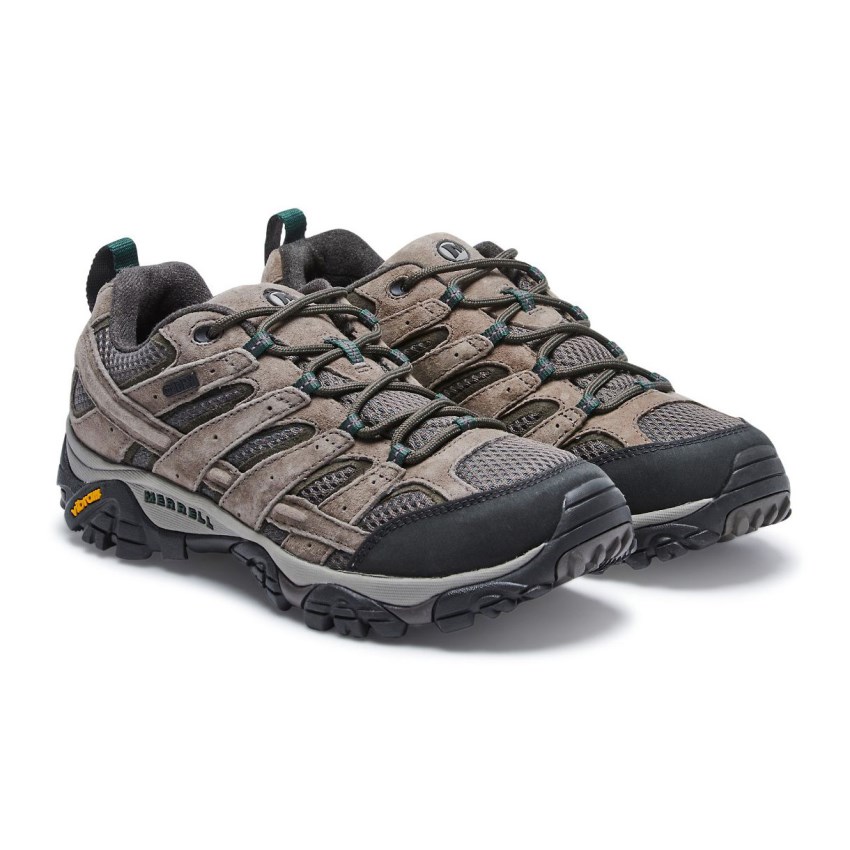 Chaussures Randonnée Merrell Moab 2 Waterproof Marron Homme | J.X.GISH